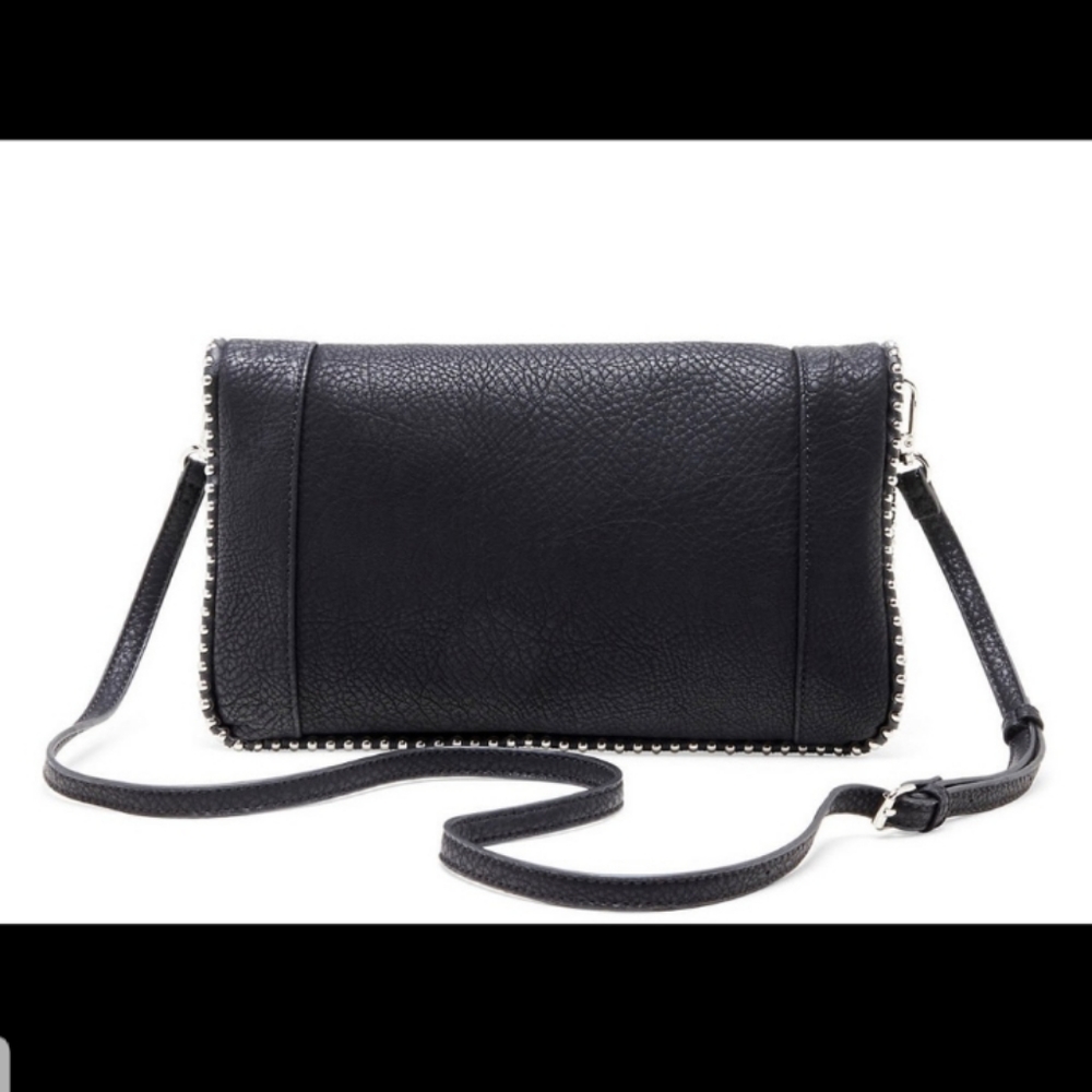 EYTAL STUDDED FAUX LEATHER CLUTH - Picture 1 of 3